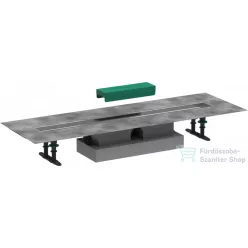   Hansgrohe UBOX universal 800 zuhanyfolyóka alaptest lapos telepítéshez,56018180