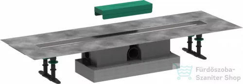 Hansgrohe UBOX universal 800 zuhanyfolyóka alaptest standard telepítéshez,56024180