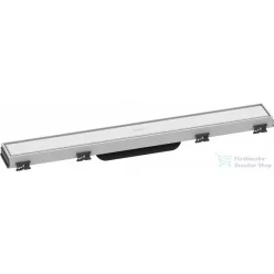   Hansgrohe RainDrain Match Zuhanylefolyó színkészlet 60 cm, állítható magasságú kerettel matt fehér 56036700