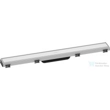   Hansgrohe RAINDRAIN MATCH zuhanyfolyóka színkészlet 700 mm, állítható magasságú kerettel, matt fehér 56037700