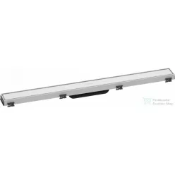   Hansgrohe RAINDRAIN MATCH zuhanyfolyóka színkészlet 800 mm, állítható magasságú kerettel, matt fehér 56038700