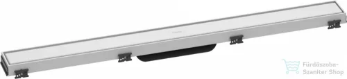 Hansgrohe RAINDRAIN MATCH zuhanyfolyóka színkészlet 800 mm, állítható magasságú kerettel, matt fehér 56038700