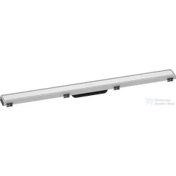   Hansgrohe RAINDRAIN MATCH zuhanyfolyóka színkészlet 900 mm, állítható magasságú kerettel, matt fehér 56040700