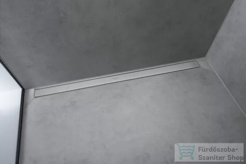 Hansgrohe RAINDRAIN MATCH zuhanyfolyóka színkészlet 900 mm, állítható magasságú kerettel, rozsdamentes acél 56040800