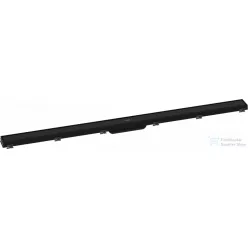   Hansgrohe RAINDRAIN MATCH zuhanyfolyóka színkészlet 1200 mm, állítható magasságú kerettel, matt fekete 56042670