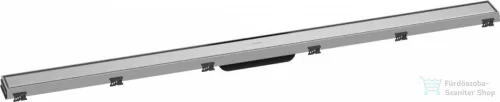 Hansgrohe RAINDRAIN MATCH zuhanyfolyóka színkészlet 1200 mm, állítható magasságú kerettel, rozsdamentes acél 56042800