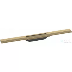   Hansgrohe RAINDRAIN FLEX zuhanyfolyóka színkészlet 700 mm, méretre vágható, szálcsiszolt bronz 56043140