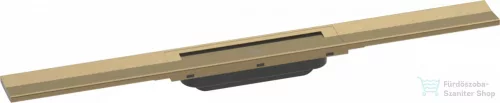 Hansgrohe RAINDRAIN FLEX zuhanyfolyóka színkészlet 700 mm, méretre vágható, szálcsiszolt bronz 56043140