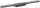 Hansgrohe RAINDRAIN FLEX zuhanyfolyóka színkészlet 700 mm, méretre vágható, szálcsiszolt fekete/króm 56043340