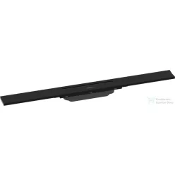   Hansgrohe RAINDRAIN FLEX zuhanyfolyóka színkészlet 700 mm, méretre vágható, matt fekete 56043670