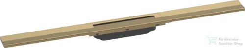 Hansgrohe RainDrain Flex zuhanyfolyóka színkészlet 800, méretre vágható,szálcsiszolt bronz 56044140