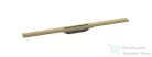 Hansgrohe RAINDRAIN Flex 90 cm-es zuhanylefolyó színkészlet, méretre vágható, szálcsiszolt bronz 56045140