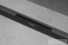 Hansgrohe RAINDRAIN Flex 90 cm-es zuhanylefolyó színkészlet, méretre vágható, matt fekete 56045670