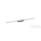 Hansgrohe RAINDRAIN Flex 90 cm-es zuhanylefolyó színkészlet, méretre vágható, matt fehér 56045700