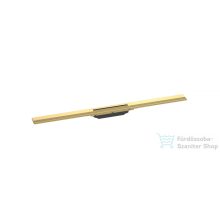   Hansgrohe RAINDRAIN Flex 90 cm-es zuhanylefolyó színkészlet, méretre vágható, polírozott arany hatású 56045990