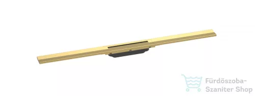 Hansgrohe RAINDRAIN Flex 90 cm-es zuhanylefolyó színkészlet, méretre vágható, polírozott arany hatású 56045990