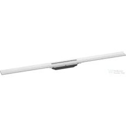   Hansgrohe RAINDRAIN FLEX zuhanyfolyóka színkészlet 1000 mm, méretre vágható, matt fehér 56046700