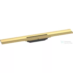   Hansgrohe RAINDRAIN FLEX zuhanyfolyóka színkészlet 700 mm, méretre vágható,fali illesztéshez, polírozott arany hatású 56050990