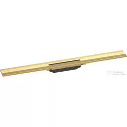   Hansgrohe RAINDRAIN FLEX zuhanyfolyóka színkészlet 800 mm, méretre vágható,fali illesztéshez, polírozott arany hatású 56051990