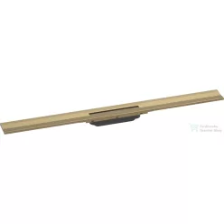   Hansgrohe RainDrain Flex zuhanyfolyóka színkészlet fali illesztéshez 900 mm, méretre vágható,szálcsiszolt bronz 56052140