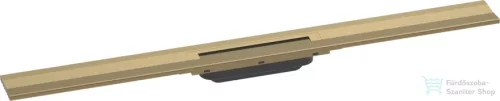 Hansgrohe RainDrain Flex zuhanyfolyóka színkészlet fali illesztéshez 900 mm, méretre vágható,szálcsiszolt bronz 56052140