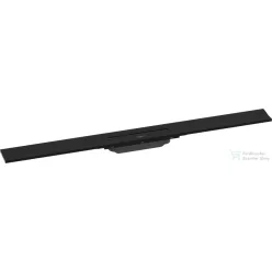   Hansgrohe RainDrain Flex zuhanyfolyóka színkészlet fali illesztéshez 900 mm, méretre vágható,matt fekete 56052670