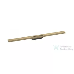   Hansgrohe RAINDRAIN FLEX zuhanyfolyóka színkészlet 1000 mm, méretre vágható,fali illesztéshez, szálcsiszolt bronz 56053140