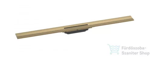 Hansgrohe RAINDRAIN FLEX zuhanyfolyóka színkészlet 1000 mm, méretre vágható,fali illesztéshez, szálcsiszolt bronz 56053140