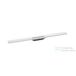   Hansgrohe RAINDRAIN FLEX zuhanyfolyóka színkészlet 1000 mm, méretre vágható,fali illesztéshez, matt fehér 56053700
