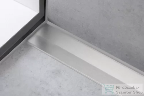 Hansgrohe RAINDRAIN FLEX zuhanyfolyóka színkészlet 1000 mm, méretre vágható,fali illesztéshez, rozsdamentes acél hatású 56053800