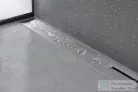 Hansgrohe RAINDRAIN FLEX zuhanyfolyóka színkészlet 1000 mm, méretre vágható,fali illesztéshez, rozsdamentes acél hatású 56053800