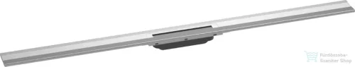 Hansgrohe RAINDRAIN FLEX zuhanyfolyóka színkészlet 1200 mm, méretre vágható,fali illesztéshez, rozsdamentes acél 56054800