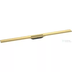   Hansgrohe RAINDRAIN FLEX zuhanyfolyóka színkészlet 1200 mm, méretre vágható,fali illesztéshez, polírozott arany hatású 56054990