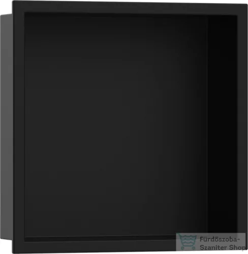 Hansgrohe XTRASTORIS ORIGINAL 300/300/100 falfülke integrált kerettel, matt fekete 56061670