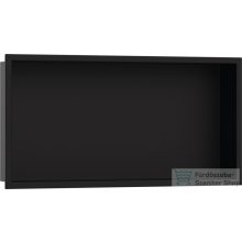   Hansgrohe XTRASTORIS ORIGINAL 300/600/100 falfülke kerettel, matt fekete 56064670