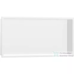   Hansgrohe XTRASTORIS ORIGINAL 300/600/100 falfülke kerettel, matt fehér 56064700