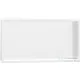 Hansgrohe XTRASTORIS ORIGINAL 300/600/100 falfülke kerettel, matt fehér 56064700