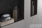 Hansgrohe XTRASTORIS MINIMALISTIC 300/150/100 falfülke keret nélkül, matt fekete 56070670