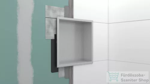 Hansgrohe XTRASTORIS MINIMALISTIC 300/150/100 falfülke keret nélkül, matt fehér 56070700