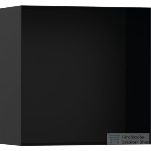 Hansgrohe XTRASTORIS MINIMALISTIC 300/300/140 falfülke keret nélkül, matt fekete 56079670