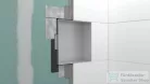 Hansgrohe XTRASTORIS MINIMALISTIC 300/300/140 falfülke keret nélkül, matt fekete 56079670