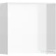Hansgrohe XTRASTORIS MINIMALISTIC 300/300/140 falfülke keret nélkül, matt fehér 56079700