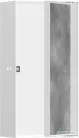 Hansgrohe XTRASTORIS ROCK 300/150/100 falfülke cserélhető ajtóval, matt fehér 56082700