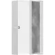 Hansgrohe XTRASTORIS ROCK 300/150/100 falfülke cserélhető ajtóval, matt fehér 56082700