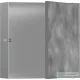 Hansgrohe XTRASTORIS ROCK 300/300/100 falfülke cserélhető ajtóval, rozsdamentes acél 56085800