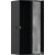 Hansgrohe XTRASTORIS ROCK 300/150/140 falfülke cserélhető ajtóval, matt fekete 56088670