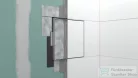 Hansgrohe XTRASTORIS ROCK 300/150/140 falfülke cserélhető ajtóval, rozsdamentes acél 56088800