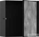 Hansgrohe XTRASTORIS ROCK 300/300/140 falfülke cserélhető ajtóval, matt fekete 56091670