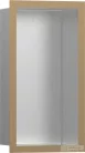 Hansgrohe XTRASTORIS INDIVIDUAL 300/150/100 falfülke rozsdamentes acél,design kerettel, szálcsiszolt bronz 56094140