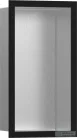 Hansgrohe XTRASTORIS INDIVIDUAL 300/150/100 falfülke rozsdamentes acél,design kerettel, matt fekete 56094670